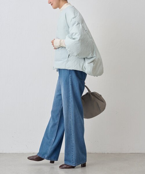 BEARDSLEY（ビアズリー）の「バルーンダウン（ダウンジャケット/コート・レディース・ミント/モカ・FREE）」の21枚目の写真