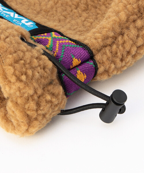 FREAK'S STORE（フリークスストア）の「限定展開 KAVU/カブー カブー ボアグローブ / 19821111（手袋・メンズ・オリーブ/ブラック/ベージュ・MEDIUM）」の8枚目の写真