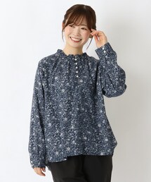 【希少】soorploom 花柄ブラウス ボタニカルプリント　2-3y 希少】soorploom 花柄ブラウス ボタニカルプリント 2-3y