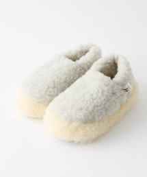 COLD BREAKER（コールドブレーカー）の「【AMERIA ANDERSON】【COLD BREAKER】Siberian Slipper / ウール バイカラーボリュームボアルームシューズ（ルームシューズ/スリッパ・レディース）」