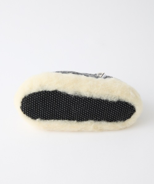 COLD BREAKER（コールドブレーカー）の「【AMERIA ANDERSON】【COLD BREAKER】Siberian Slipper / ウール バイカラーボリュームボアルームシューズ（ルームシューズ/スリッパ・レディース・チャコールグレー/キャメル/ライトグレー・37/38）」の10枚目の写真