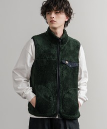 ニット」に該当するメンズのベスト（グリーン・カーキ/緑色系