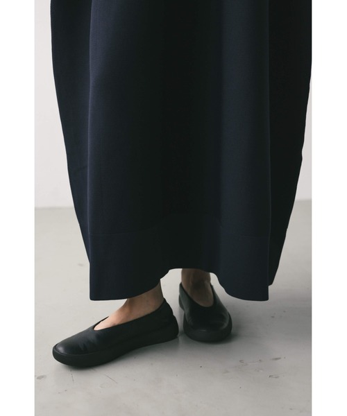 STYLEMIXER（スタイルミキサー）の「【ベストセラー】フォルムポロニットワンピース（ワンピース・レディース・ネイビー/キャメル/ライトベージュ・SMALL/MEDIUM）」の17枚目の写真