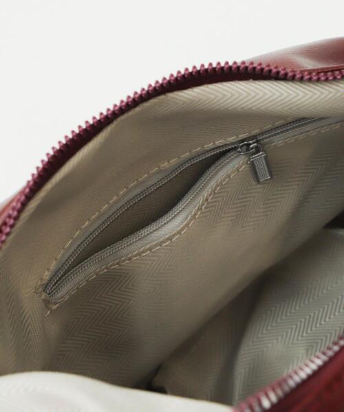 WEGO(ウィゴー)の「WEGO/メタルパーツハーフムーンバッグ(ハンドバッグ・レディース・シルバー/オフホワイト/ワイン/ブラック・FREE)」の7枚目の写真