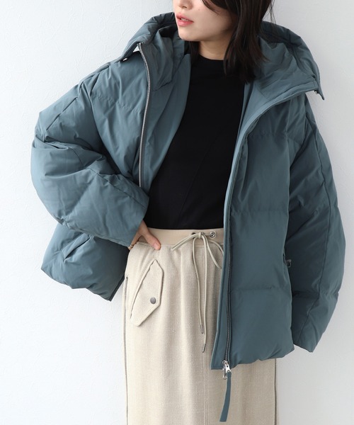upperhights(アッパーハイツ)の「Oltenダウンジャケット【upper hights/アッパーハイツ】(ダウンジャケット/コート・レディース・ブルー・36)」の5枚目の写真