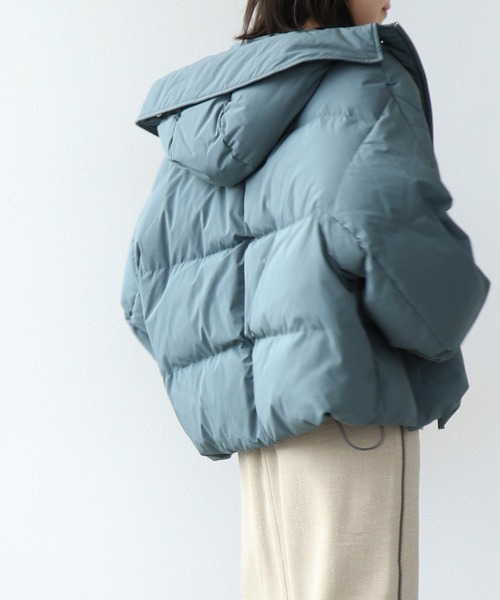 upperhights(アッパーハイツ)の「Oltenダウンジャケット【upper hights/アッパーハイツ】(ダウンジャケット/コート・レディース・ブルー・36)」の18枚目の写真