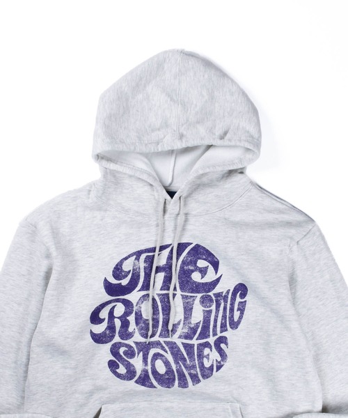 ROCK-OFF（ロックオフ）の「【ROCK-OFF】【AW】THE ROLLING STONES VINTAGE 70’S LOGO HOODIE（パーカー・メンズ・グレー・MEDIUM/LARGE/X-LARGE）」の3枚目の写真