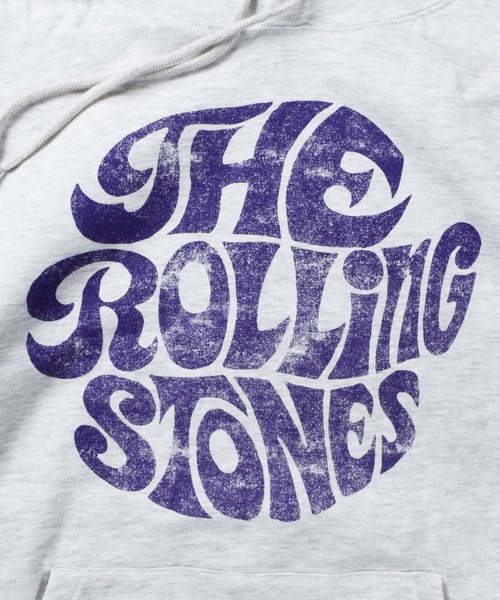 ROCK-OFF（ロックオフ）の「【ROCK-OFF】【AW】THE ROLLING STONES VINTAGE 70’S LOGO HOODIE（パーカー・メンズ・グレー・MEDIUM/LARGE/X-LARGE）」の5枚目の写真