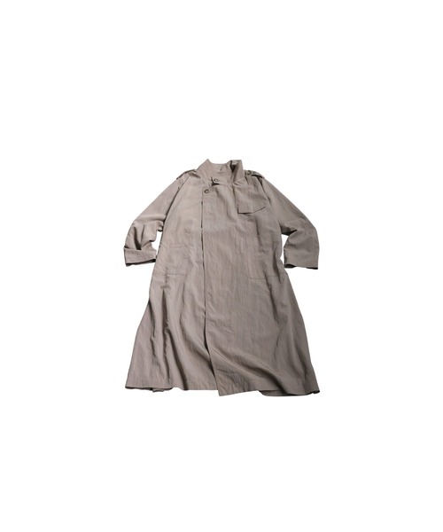 antiqua(アンティカ)の「トレンチトッパーコート(トレンチコート・レディース・グレイッシュベージュ/ダークグレー/アッシュグレー・ONESIZE)」の22枚目の写真