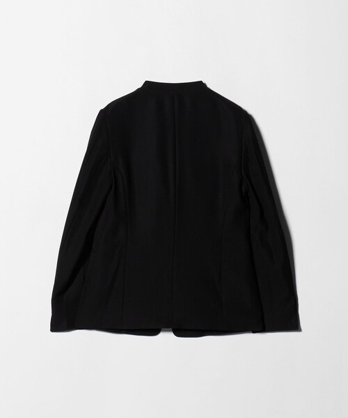 A DAY IN THE LIFE UNITED ARROWS(アデイインザライフユナイテッドアローズ)の「ダブルクロス Vネックジャケット ‐セットアップ対応・ウォッシャブル(Tシャツ/カットソー・レディース・ブラック/その他7/ネイビー/ダークグレー/モカ・40/38/36)」の19枚目の写真