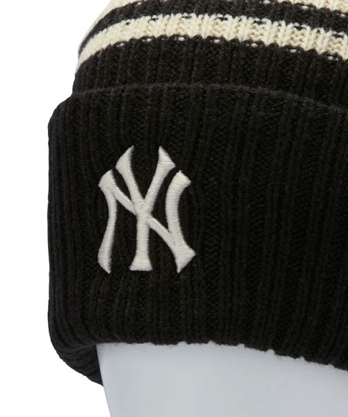 '47（フォーティーセブン）の「【'47】47 CUFF KNIT Harbor Stripe  [SSL]（ニットキャップ/ビーニー・メンズ・ブラック/ロイヤルブルー・F）」の14枚目の写真