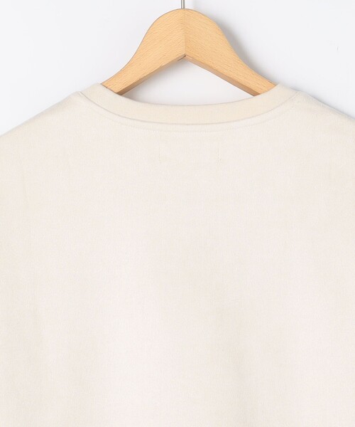 NOLLEY'S LIGHT（ノーリーズライト）の「スエードポンチ×コール切替 クルーネックプルオ－バー（Tシャツ/カットソー・メンズ・キナリ/ブラック・L/M）」の13枚目の写真