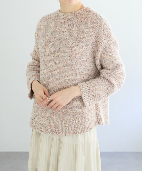 BEARDSLEY ビアズリー ミックスニット マルチカラー カラーミックス