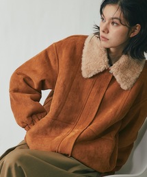 レディース　リアルムートンコート「ジーンズ」「ブーツ」「Tシャツ」茶　L リアルムートン」に該当するレディースファッション通販 - ZOZOTOWN