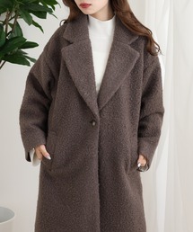 OMNES（オムネス）の「フェイクリングウール シングルチェスターコート（チェスターコート）」