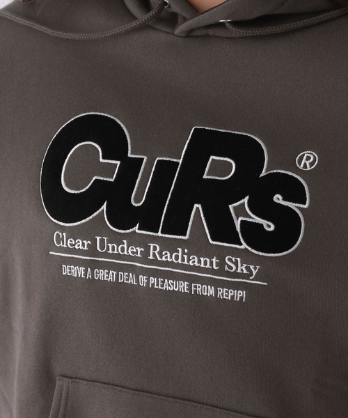 repipi armario（レピピ アルマリオ）の「【裏起毛】ベロアワッペンフーディ（パーカー・キッズ・チャコール/アイボリー/ブラック/グレー・SMALL/MEDIUM/LARGE）」の14枚目の写真