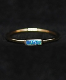 sowi（ソーイ）の「K10YG　オパール×オニキス　オーロラ シナジーコレクション　リング(S)（リング）」