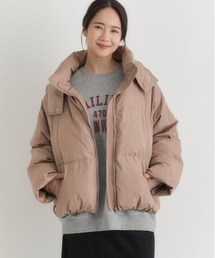 Right-on | 【HONEYSUCKLE ROSE】中綿ショートジャケット(スッキリシルエット/スモーキーカラー)(ダウンジャケット/コート)