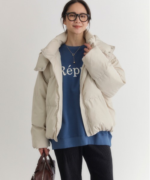 HONEYSUCKLE ROSE】中綿ショートジャケット（スッキリシルエット