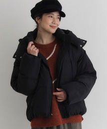 Right-on | 【HONEYSUCKLE ROSE】中綿ショートジャケット（スッキリシルエット/スモーキーカラー）(ダウンジャケット/コート)