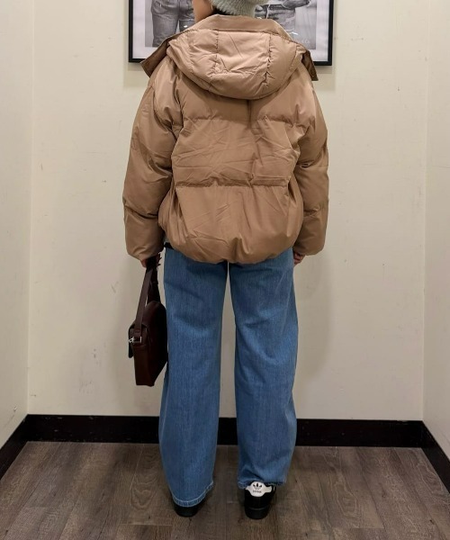 HONEYSUCKLE ROSE】中綿ショートジャケット（スッキリシルエット