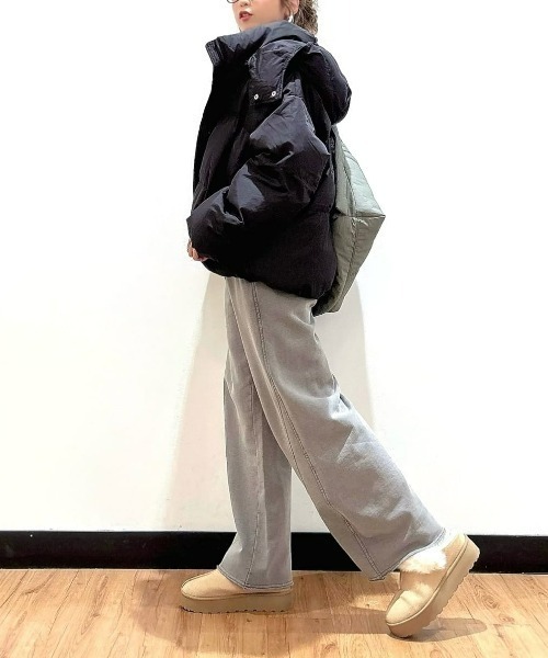 HONEYSUCKLE ROSE】中綿ショートジャケット（スッキリシルエット