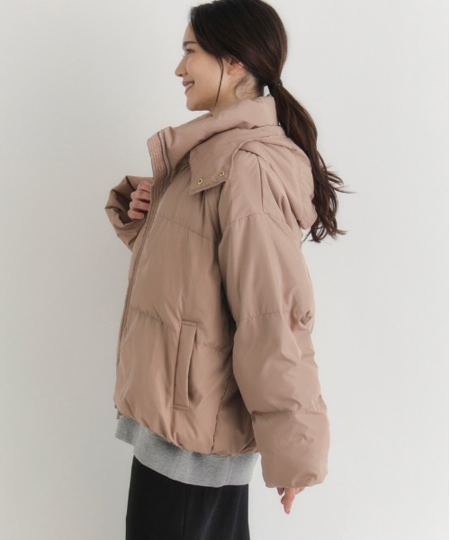 HONEYSUCKLE ROSE】中綿ショートジャケット（スッキリシルエット