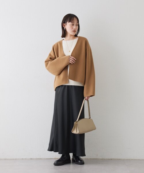 RIVE DROITE（リヴドロワ）の「【R.good（アールドットグッド）】サイドゴアショートブーツ2（ブーツ・レディース・ブラック・SMALL/MEDIUM/LARGE）」の7枚目の写真