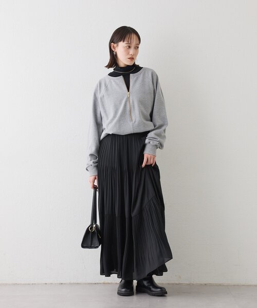 RIVE DROITE（リヴドロワ）の「【R.good（アールドットグッド）】サイドゴアショートブーツ2（ブーツ・レディース・ブラック・SMALL/MEDIUM/LARGE）」の8枚目の写真