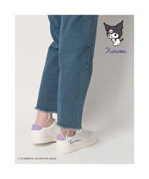 Piedi Nudi（ピエディヌーディ）の「sanrio/サンリオ シンプル ロゴ入りスニーカー 「ハローキティ、マイメロディ、シナモロール、クロミ」（スニーカー）」
