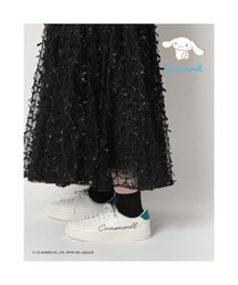 sanrio/サンリオ シンプル ロゴ入りスニーカー 「ハローキティ、マイメロディ、シナモロール、クロミ」