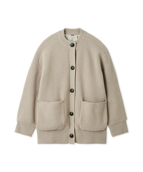 2WAYファーポケットMIXヤーンカーディガン（カーディガン/ボレロ