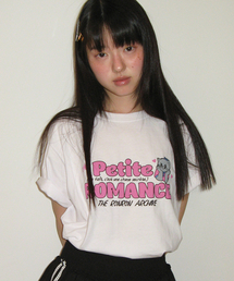 PETIT ROMANCE BASIC FIT T SHIRT WHITE