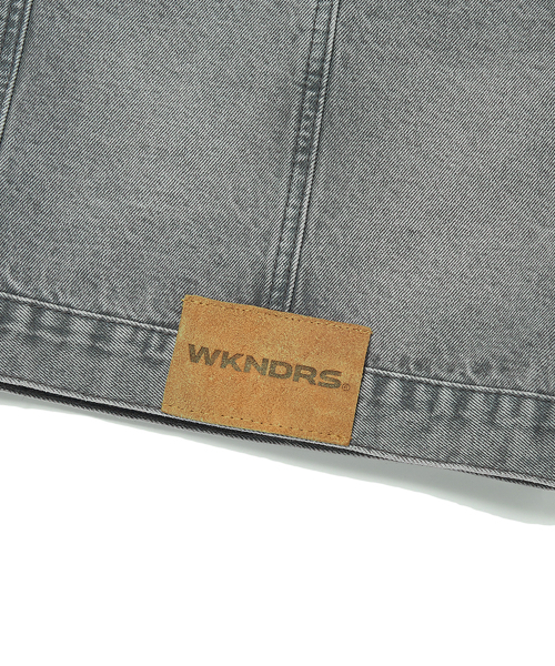 WKNDRS(ウィーキャンドース)の「PATCH WORK DENIM VEST (GREY)(ベスト・レディース・その他・MEDIUM/LARGE)」の6枚目の写真
