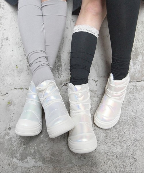 FILA（フィラ）の「PUFFER BOLD BOOTS（ブーツ・レディース・ホワイト・23.0cm/24.0cm/25.0cm/26.0cm）」の5枚目の写真