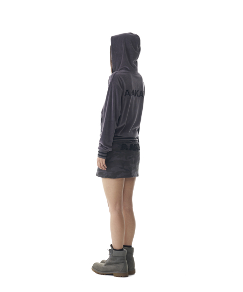 AAKAM(アーカム)の「98 Patch Velour Zip-Up Hoodie (Dark Gray)(パーカー・レディース・その他・2)」の16枚目の写真