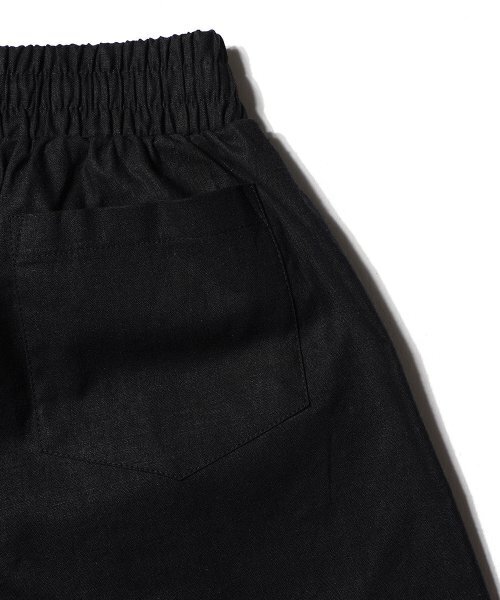 GAKKAI UNIONS(ガッカイユニオンズ)の「リネンワンワンショートパンツブラック(その他パンツ・レディース・その他・SMALL/MEDIUM/LARGE)」の5枚目の写真