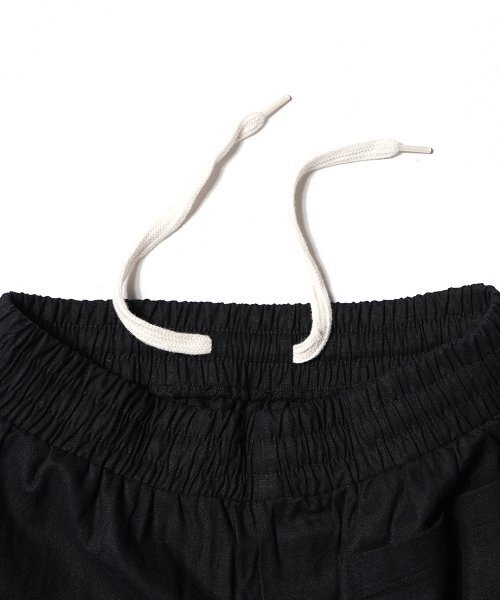 GAKKAI UNIONS(ガッカイユニオンズ)の「リネンワンワンショートパンツブラック(その他パンツ・レディース・その他・SMALL/MEDIUM/LARGE)」の6枚目の写真