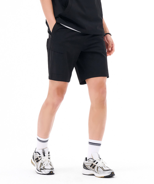 CHASECULT（チェイスカルト）の「共用クールストレッチポケットショートパンツ-ブラック（その他パンツ・メンズ・ブラック・86/67/70/76/92/96/82）」の3枚目の写真