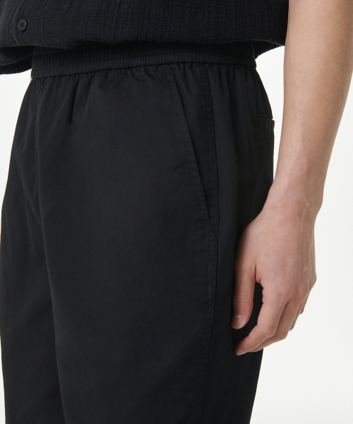 MUSINSA STANDARD（ムシンサスタンダード）の「コットンバンディングショーツ[ブラック]（その他パンツ・メンズ・その他・26/28/30/32/34/36）」の5枚目の写真