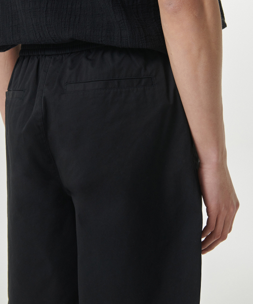 MUSINSA STANDARD（ムシンサスタンダード）の「コットンバンディングショーツ[ブラック]（その他パンツ・メンズ・その他・26/28/30/32/34/36）」の6枚目の写真