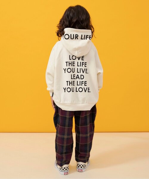 BREEZE（ブリーズ）の「【あったか】裏起毛ワイドタックパンツ_ジュニア対応（その他パンツ・キッズ・グリーン/ワインレッド/インディゴブルー/ブラック/ブラウン・90/100/110/120/130/140/150）」の9枚目の写真