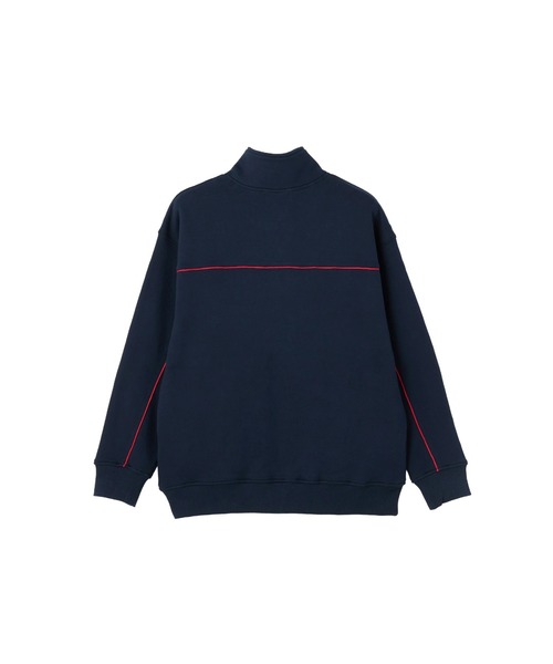 FELICITY(フェリシティ)の「Half Zip Sweat Tops(スウェット・レディース・アイボリー/ネイビー・2)」の10枚目の写真