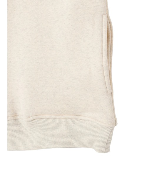 FELICITY(フェリシティ)の「Half Zip Sweat Tops(スウェット・レディース・アイボリー/ネイビー・2)」の6枚目の写真
