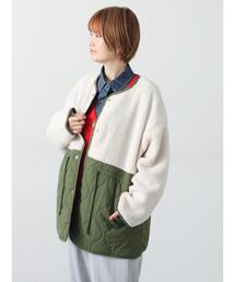 ボアキルト切替コート