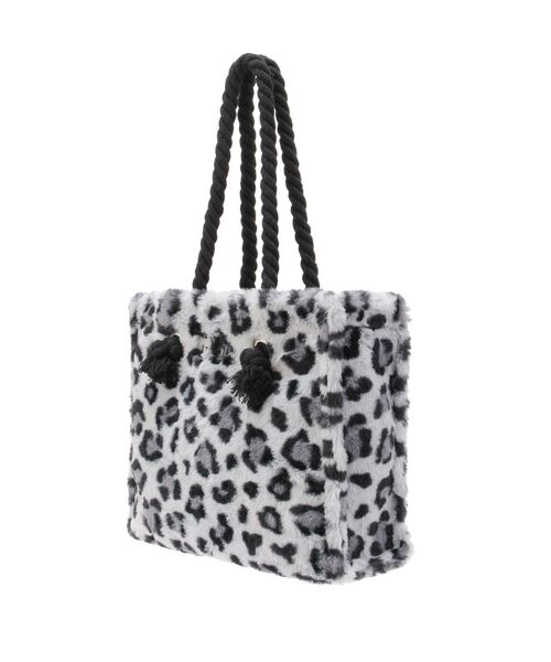 GYDA(ジェイダ)の「GYDAエコファーロープMトートBAG(トートバッグ・レディース・その他1/その他2/オフホワイト/ブラック・FREE)」の10枚目の写真