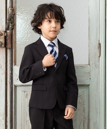 ワンダーファクトリー　4ピース　セットアップ　2B ダークグレー　サイズ160 WANDER FACTORY｜ワンダーファクトリーのスーツセット（ブラック/黒色