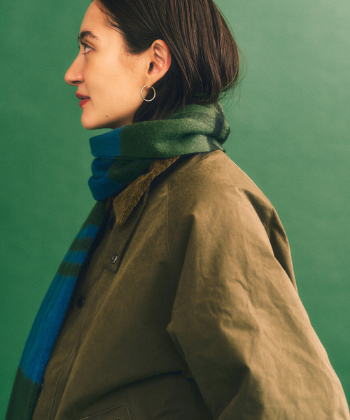 417 EDIFICE（フォーワンセブンエディフィス）の「TWEEDMILL / ツイードミル LAMBSWOOL STOLE（マフラー・メンズ・チャコールグレー/グレー/サックスブルー/ライトグレー/ブラウン/グリーン/ピンク/グリーン系その他/オレンジ/イエロー・FREE）」の22枚目の写真