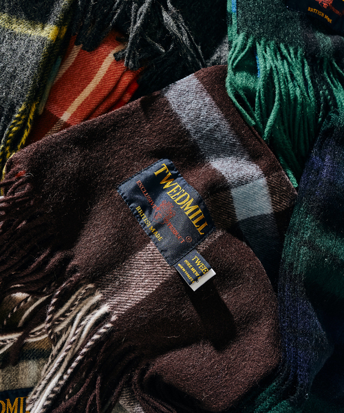 セール】TWEEDMILL / ツイードミル LAMBSWOOL STOLE（マフラー）｜417