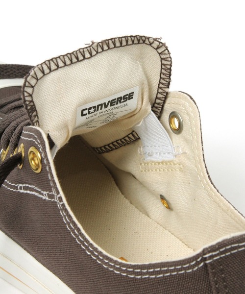 LEPSIM（レプシィム）の「【CONVERSE／コンバース】AS/GS/SLIP　573029（スニーカー・レディース・キャメル/アイボリー・LARGE/MEDIUM）」の13枚目の写真